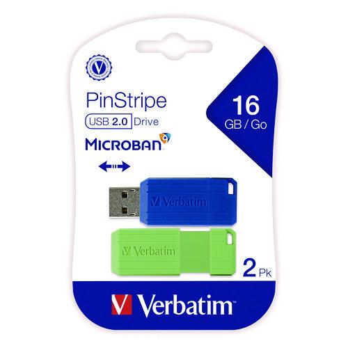 PinStripe USB 2.0 Flash Drive