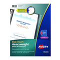 Heavyweight Side-Load Diamond Clear Sheet Protector