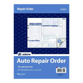 Multipart Auto Repair Work Order Forms with Checklist for Routine Jobs