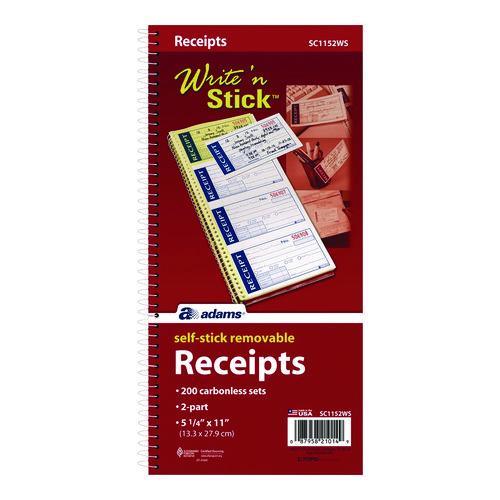 Write 'n Stick Receipt Book