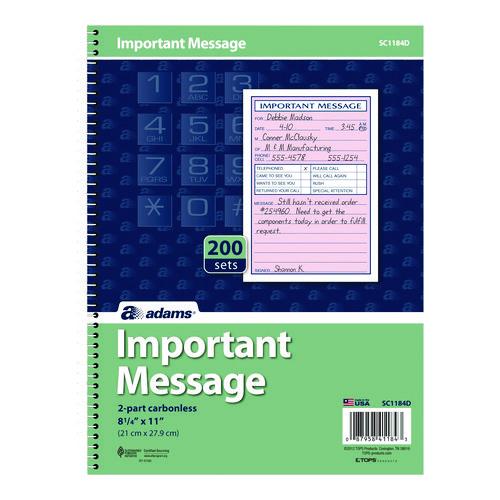 Important Message Book