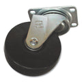 4-Inch Swivel Plate Caster with Hardware