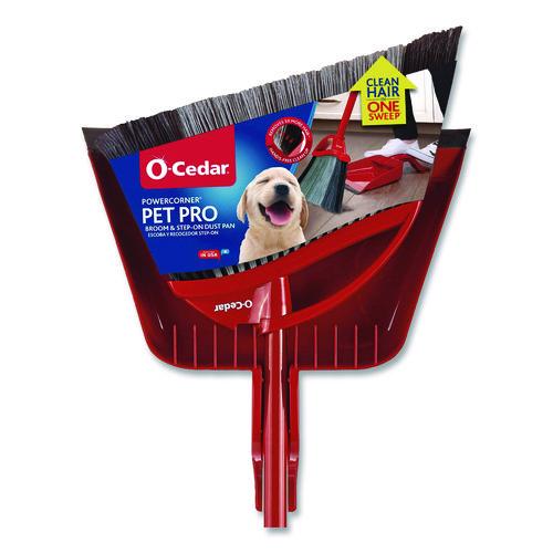 PowerCorner Pet Pro Broom and Step-On Dust Pan