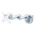 Dual-Extension Monitor Mount for Slat Wall System for 32" TVs