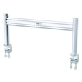 Slat Rail with Posts for Slat Wall System for 32" TVs