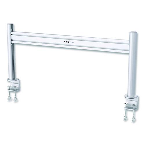Slat Rail with Posts for Slat Wall System for 32" TVs