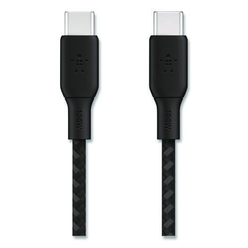 BOOST CHARGE Braided USB-C to USB-C Cable