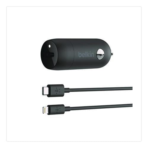 BOOST CHARGE USB-PD Car Charger + Lightning to USB-C Cable