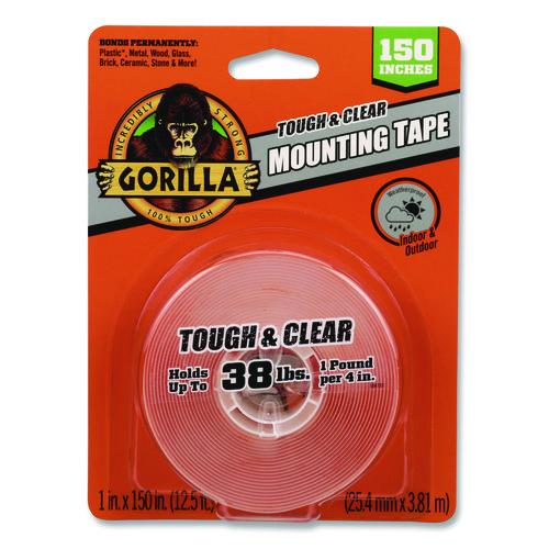 Tough and Clear Double-Sided Mounting Tape
