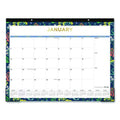 Meadow Blue Desk Pad Calendar