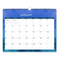 Savoy Cool Monthly Wall Calendar