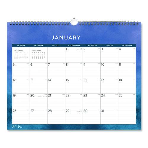 Savoy Cool Monthly Wall Calendar