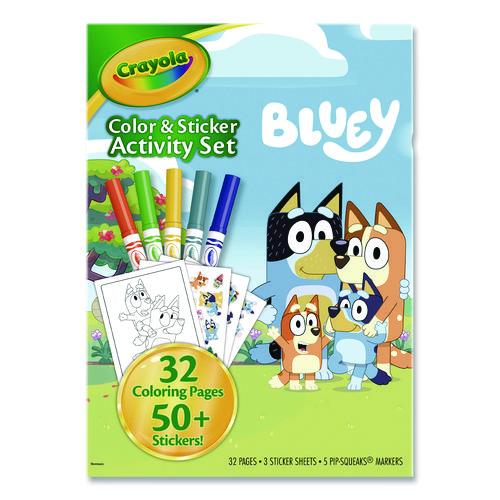 Bluey Color and Sticker Activity Set