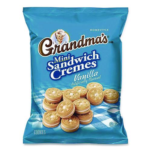 Mini Vanilla Creme Sandwich Cookies
