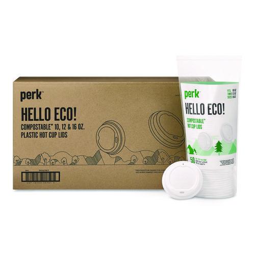 Compostable Plastic Hot Cup Lids