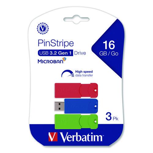 PinStripe USB 3.2 Flash Drive