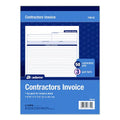 Multipart Contractors Invoice Pad