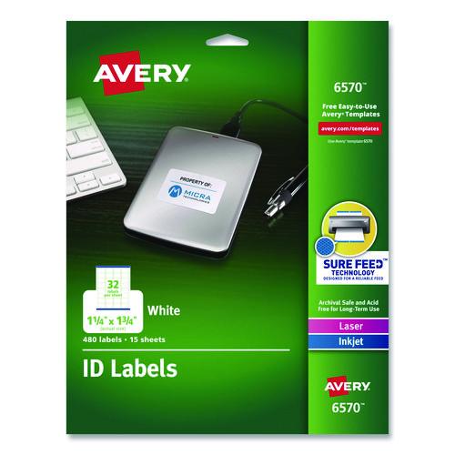 Permanent ID Labels w/ Sure Feed Technology