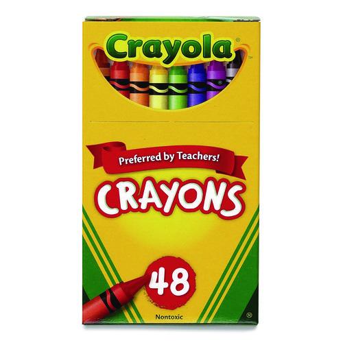 Classic Color Crayons in Flip Top Box with Tiered Sleeves