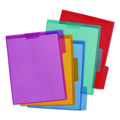 Poly View Colored File Folders