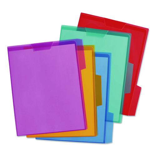 Poly View Colored File Folders