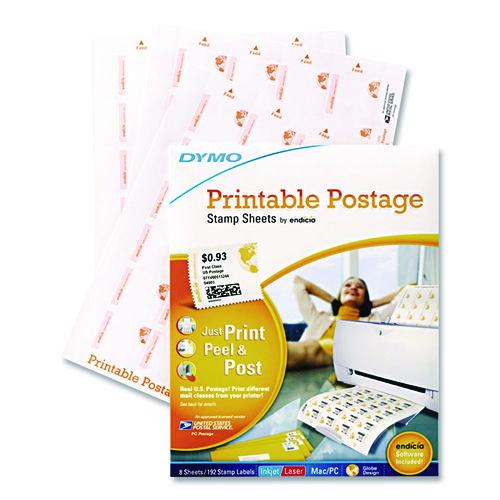 Printable Postage Stamp Sheets