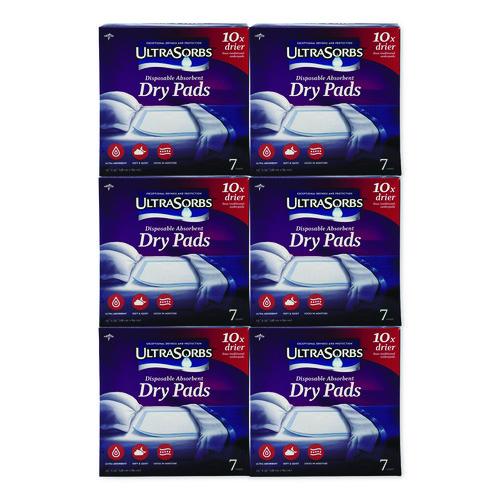 Ultrasorbs Disposable Dry Pads