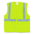 ANSI Class 2 Two-Pocket Zipper Mesh Safety Vest