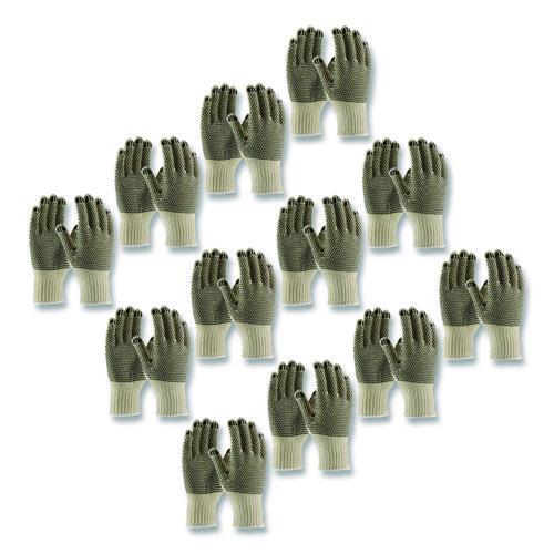 PVC-Dotted Cotton/Polyester Work Gloves