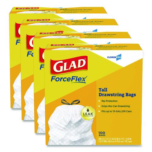 CloroxPro ForceFlex Tall Kitchen Drawstring Trash Bags