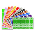 Monthly End Tab File Folder Labels