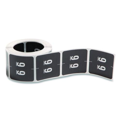 Numerical End Tab File Folder Labels