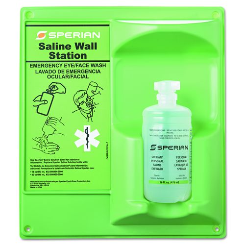 Saline Eye Wash Wall Station
