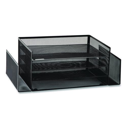 Metal Mesh Desktop Organizer Letter Tray