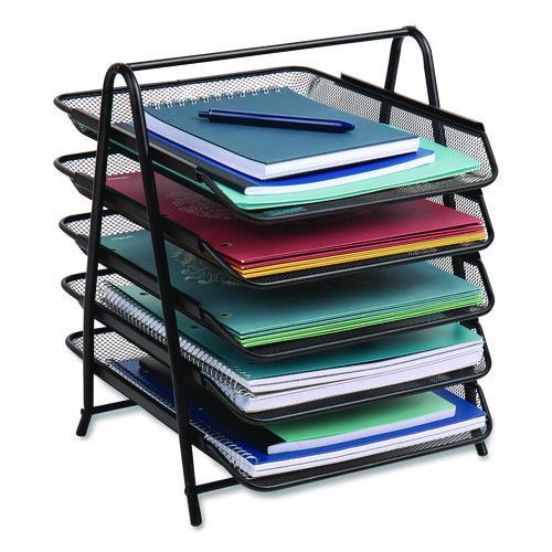 Metal Mesh Desk Tray Organizer