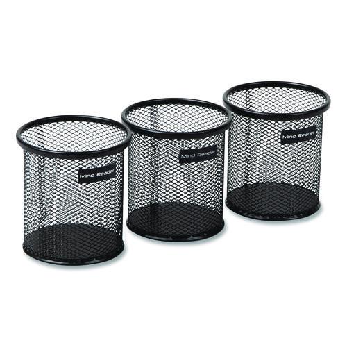 Metal Mesh Utensil Holder