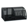 7-Compartment Metal Desk Organizer