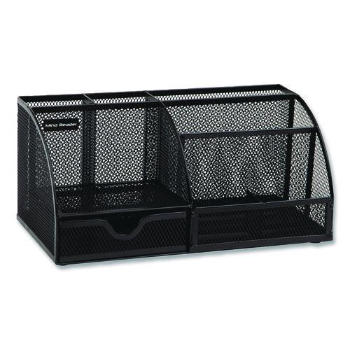 7-Compartment Metal Desk Organizer