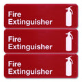 Fire Extinguisher Wall Sign