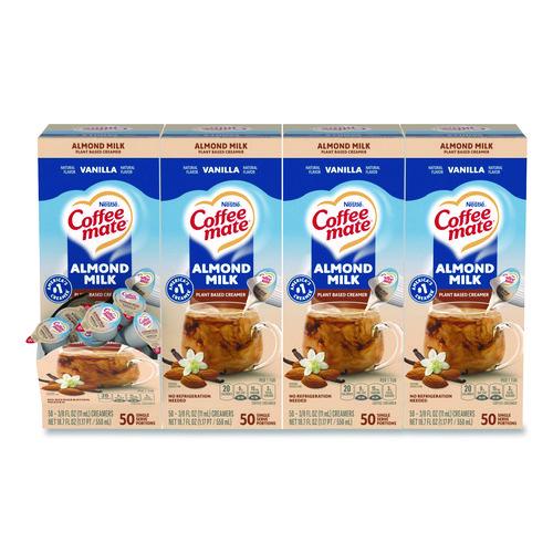 Plant-Based Almond Milk Non-Dairy Liquid Creamer Singles