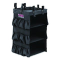 3-Sided Hanging Bag with Shelves for Suncast Commercial HKC1000/HKC2000 Housekeeping Carts
