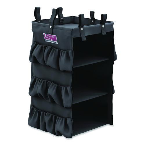 3-Sided Hanging Bag with Shelves for Suncast Commercial HKC1000/HKC2000 Housekeeping Carts