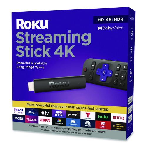 Roku Streaming Stick, 720p and 1080p to near 4K Black