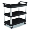 Three-Shelf Service Cart