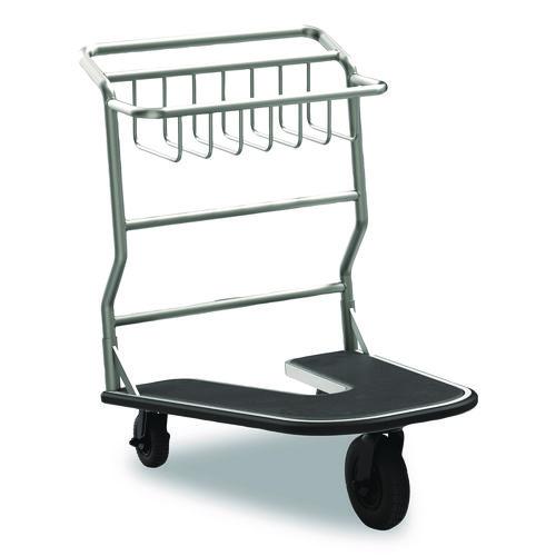 Nesting Luggage Cart with Rubber Platform