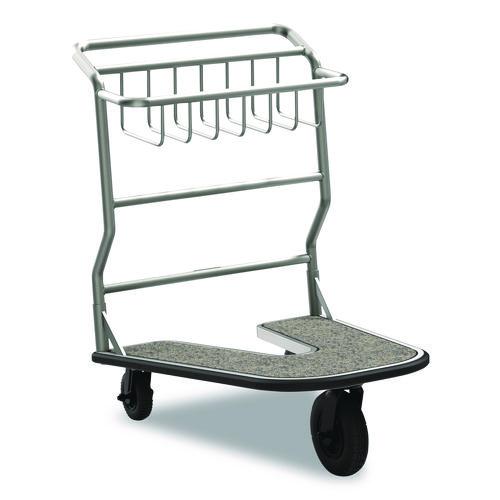 Nesting Luggage Cart with Carpeted Platform