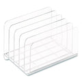 5-Compartment Plastic Incline Sorter