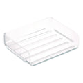 Clear Side Load Stackable Plastic Letter Tray