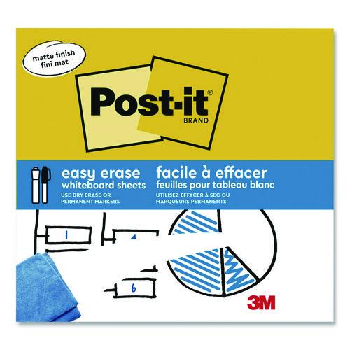 Easy-Erase Whiteboard Sheets