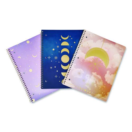 Celestial Body Spiral Notebook